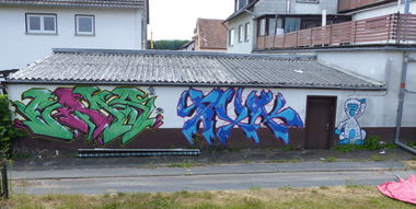 Graffiti Wall - Photo by NeToXiK126 - eras, toxik, 126 (2014)