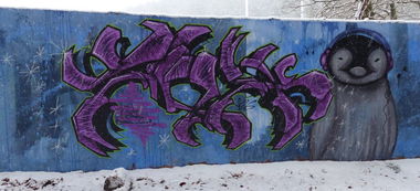 Graffiti Wall in Saarpfalz-Kreis - Photo by NeToXiK126 - toxik, 126, hf (2015)