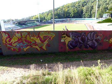 Graffiti Wall in Deutschland - Photo by NeToXiK126 - toxik, hfc, 126 (2015)