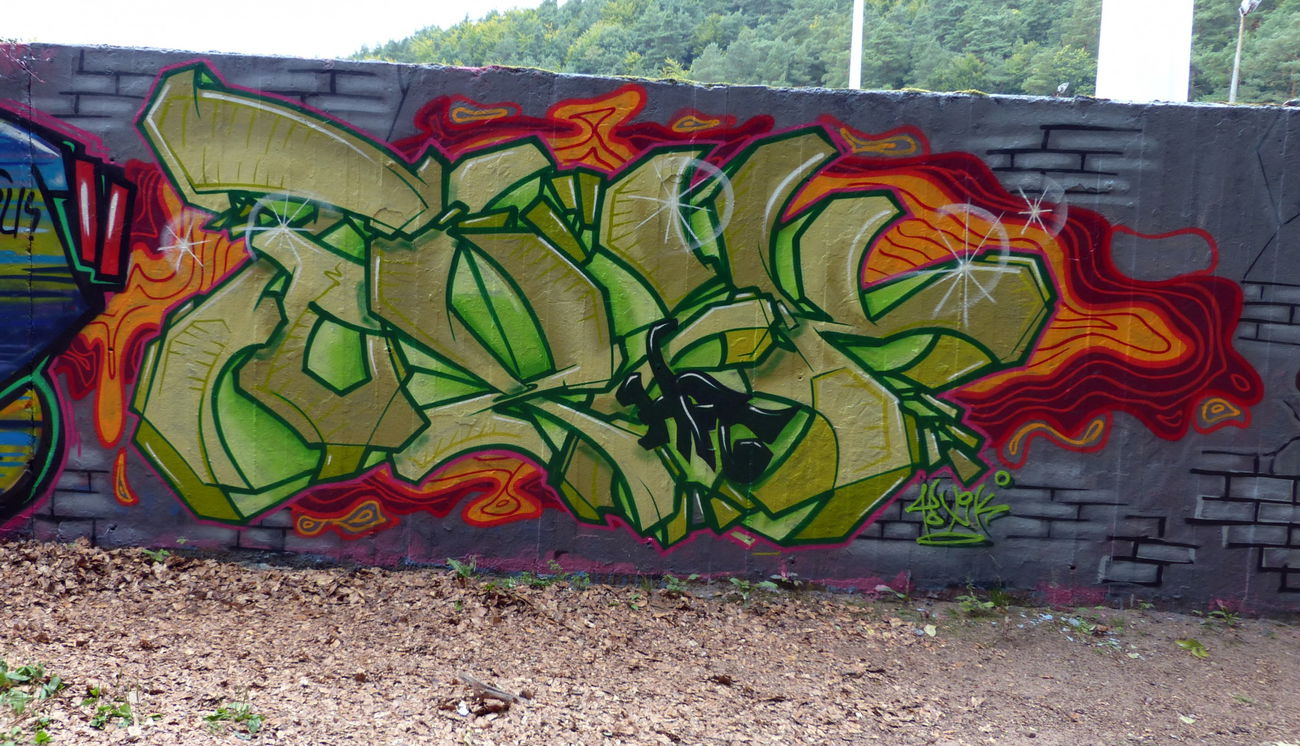 Graffiti Wall in Deutschland - Photo by NeToXiK126 - toxik, hfc, 126 (2015)