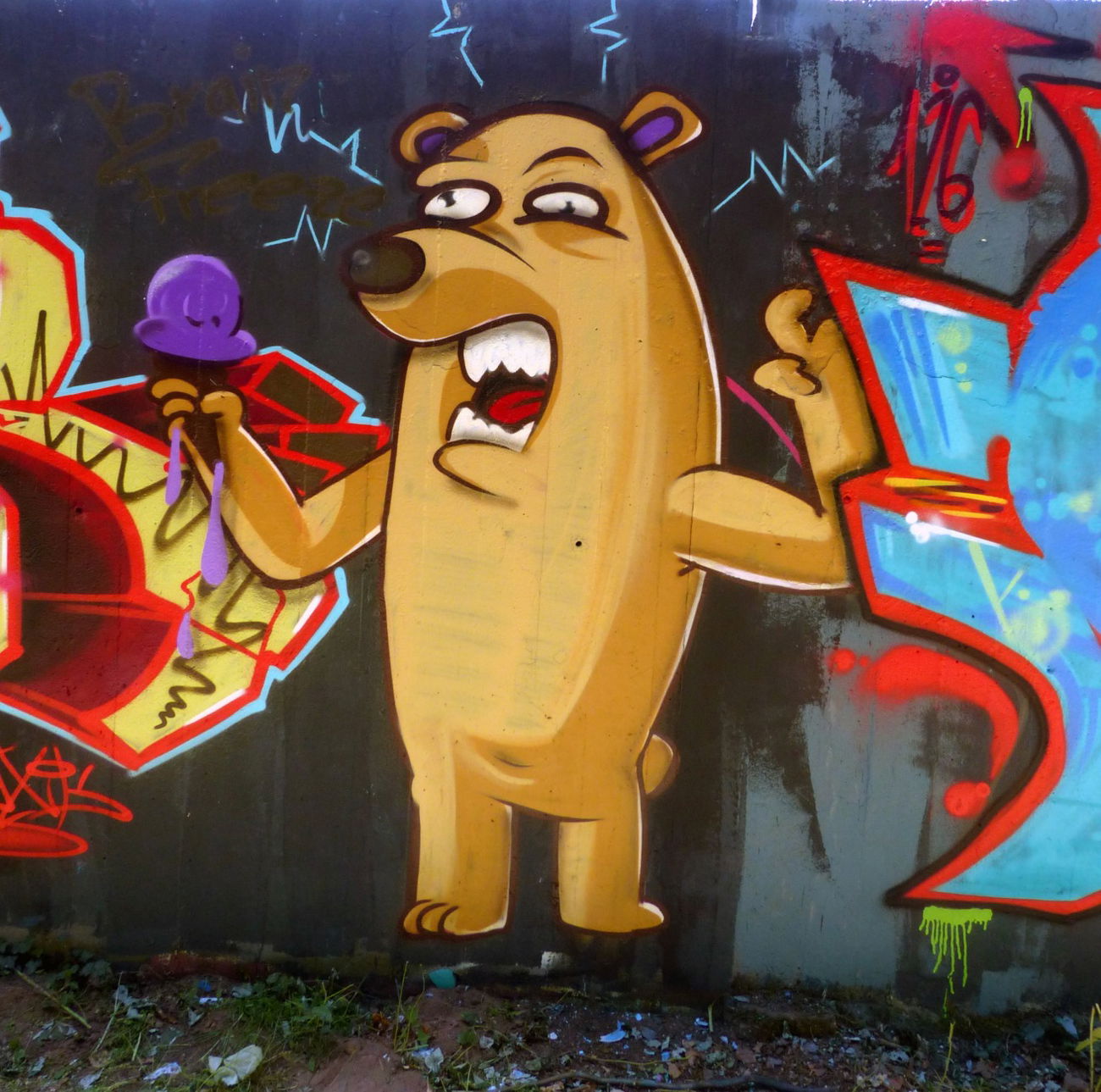Graffiti Wall in Deutschland - Photo by NeToXiK126 - toxik, hfc, 126 (2015)