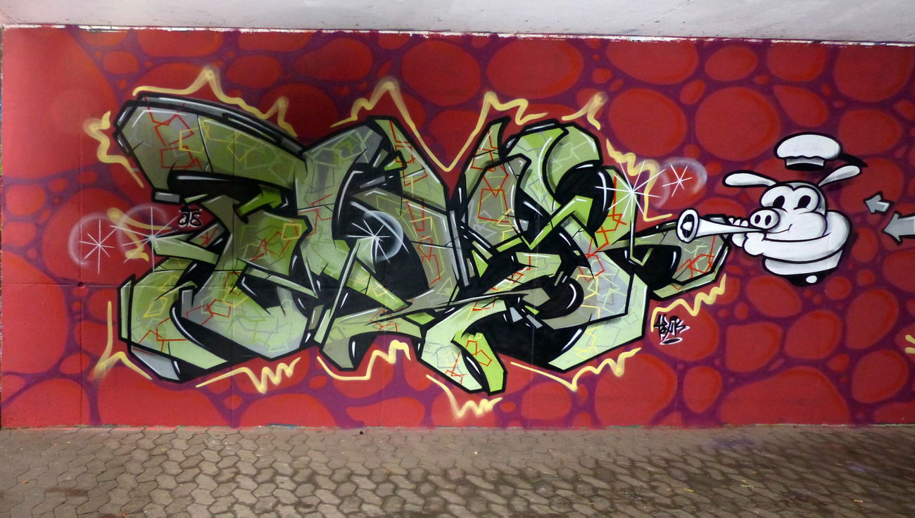 Graffiti Wall in Deutschland - Photo by NeToXiK126 - toxik, hfc, 126 (2015)