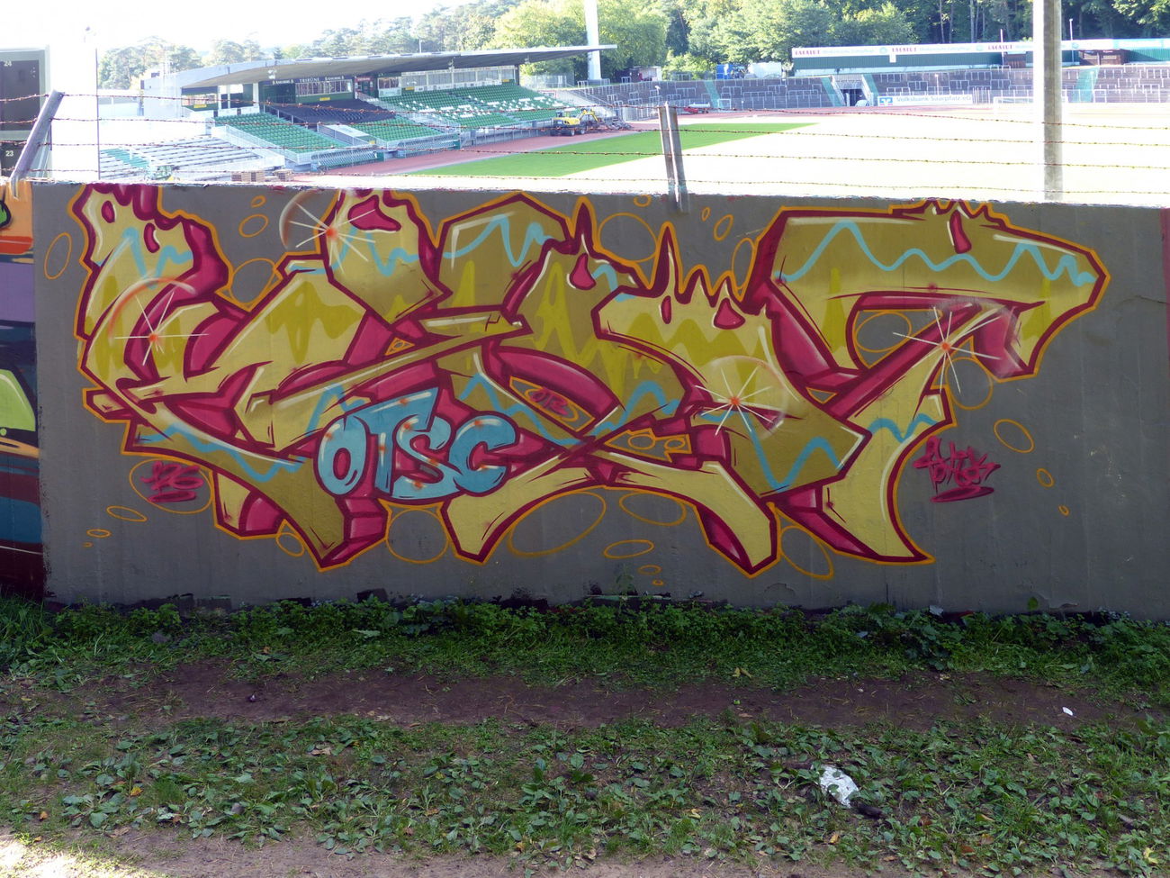 Graffiti Wall in Deutschland - Photo by NeToXiK126 - toxik, hfc, 126 (2015)