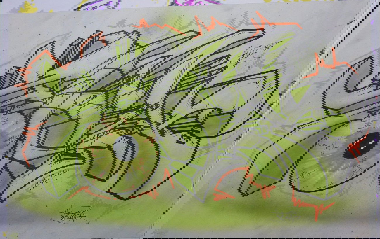 Graffiti Sketch - Photo by NeToXiK126 - netoxik, toxik, 126 (2014)