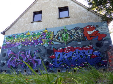 Graffiti Wall in Deutschland - Photo by NeToXiK126 - toxik, hfc, 126 (2015)