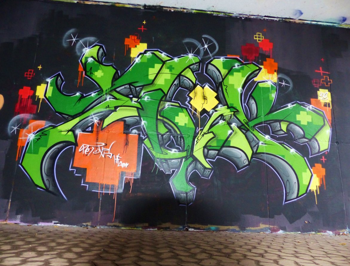 Graffiti Wall in Saarpfalz-Kreis - Photo by NeToXiK126 - netoxik, toxik, 126 (2014)