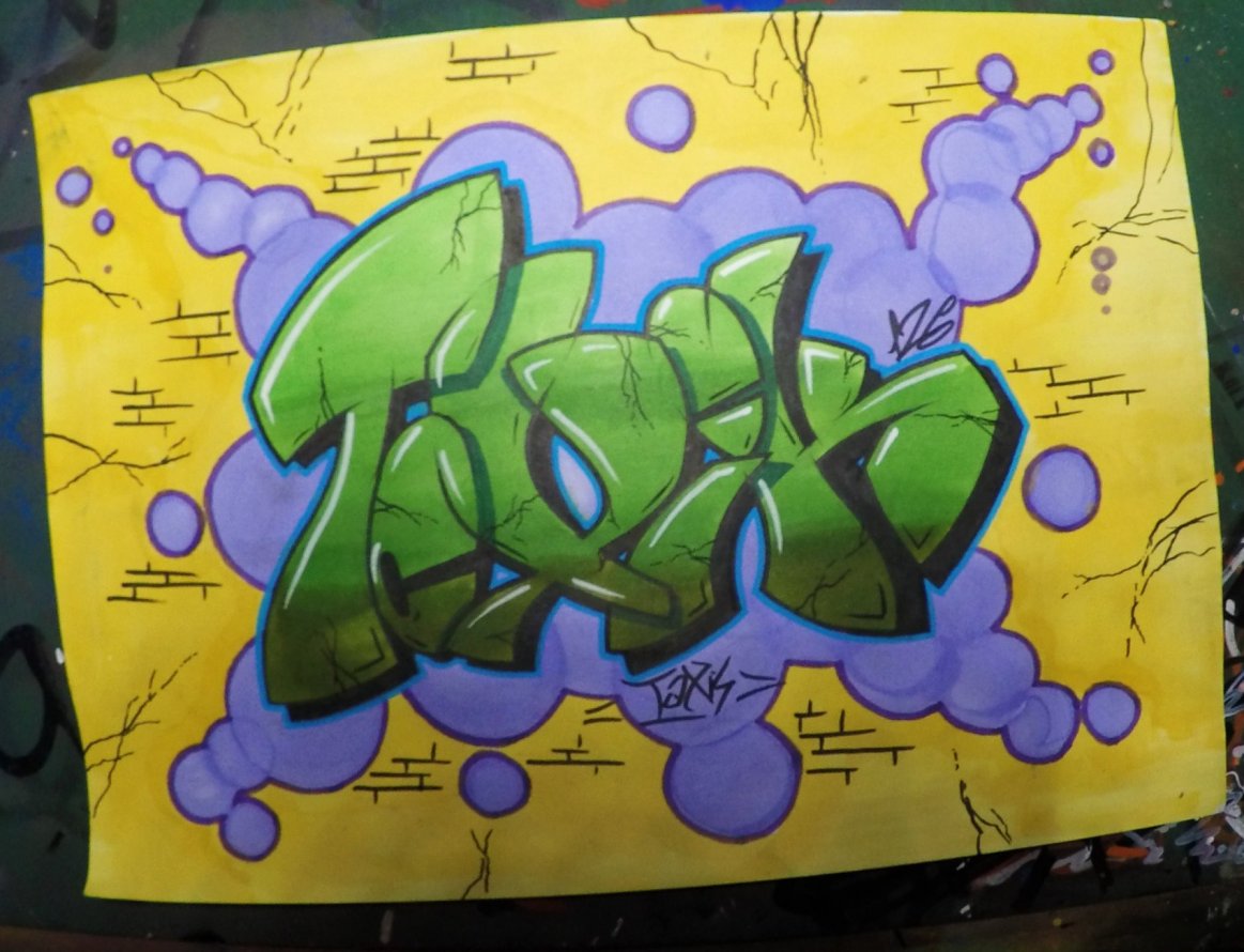 Graffiti Sketch in Saarpfalz-Kreis - Photo by NeToXiK126 - toxik, hf, 126 (2015)