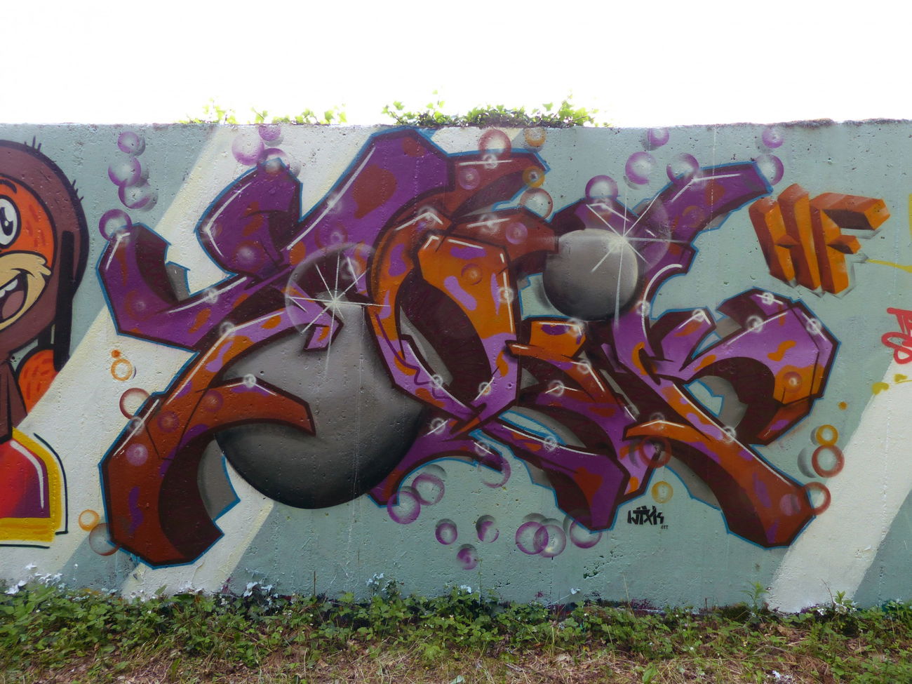 Graffiti Wall in Deutschland - Photo by NeToXiK126 - toxik, hfc, 126 (2015)