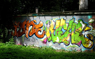 Graffiti Wall - Photo by NealOner - neal, stone (2013)