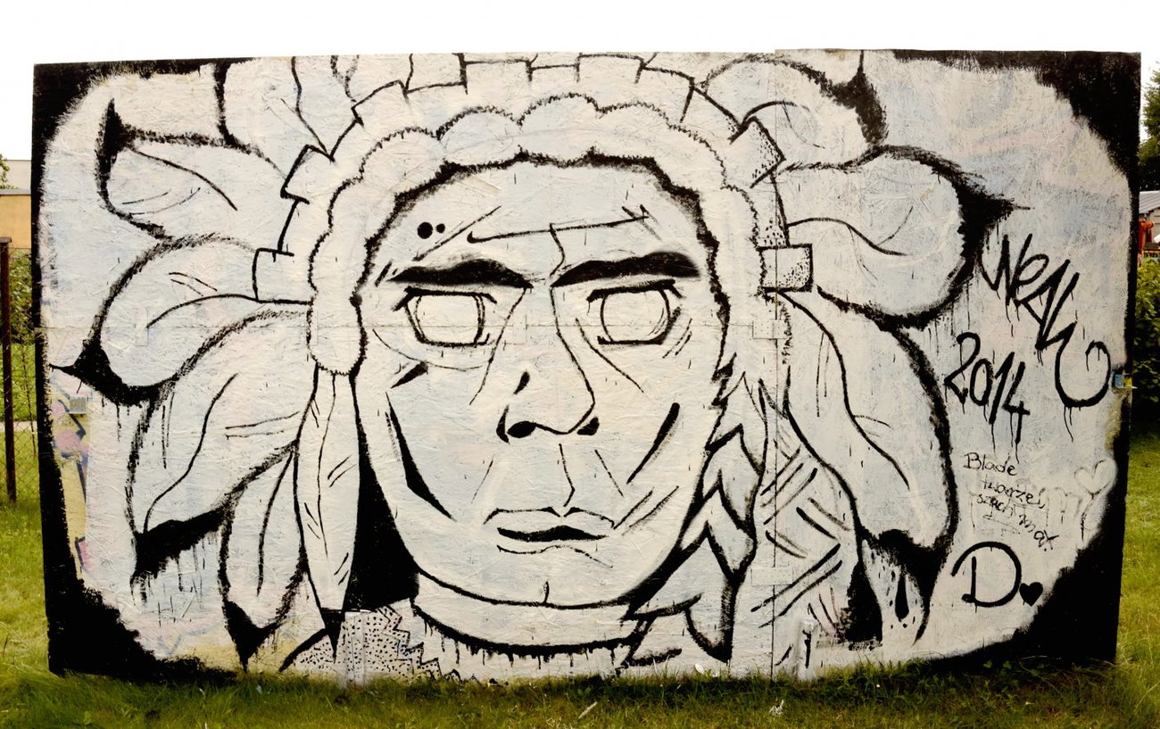 Graffiti Wall - Photo by NealOner - indian, neal, character (2014)