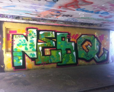 Graffiti Wall - Photo by NebQ (2015)