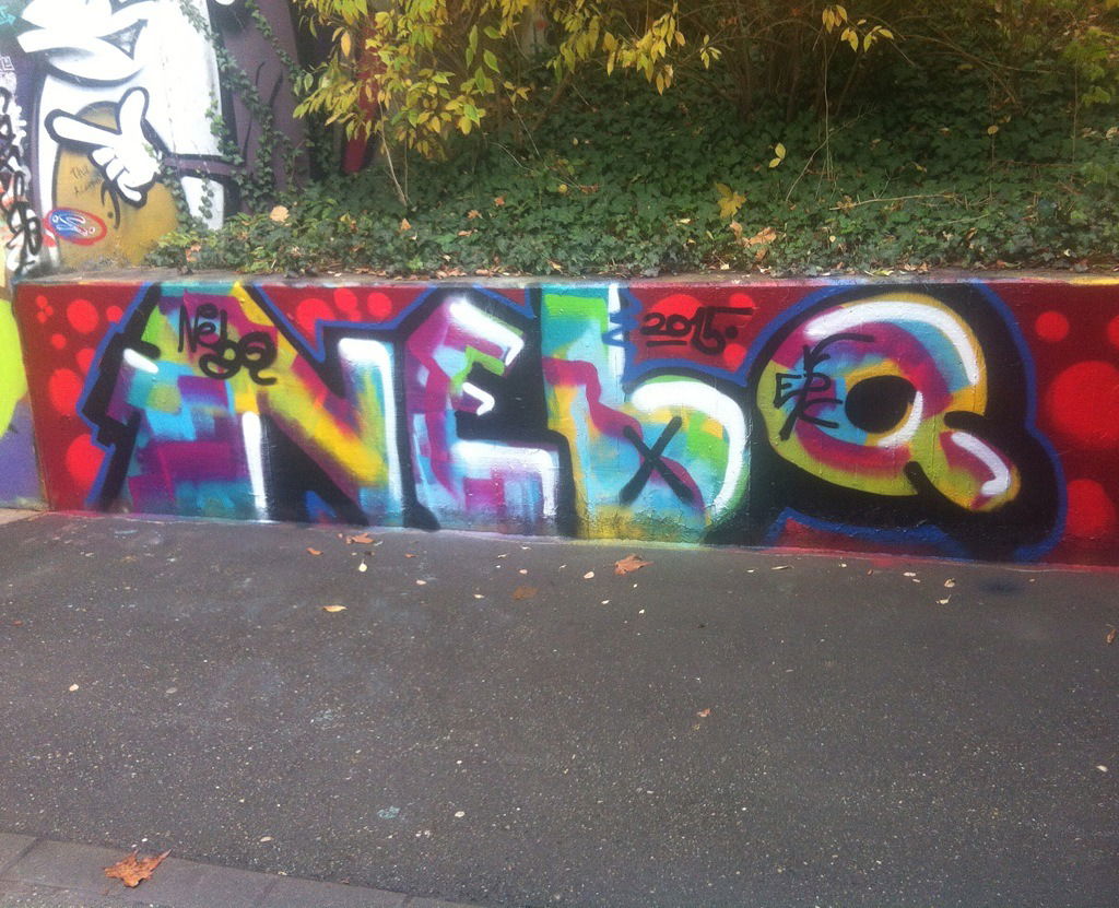 Graffiti Wall - Photo by NebQ (2015)
