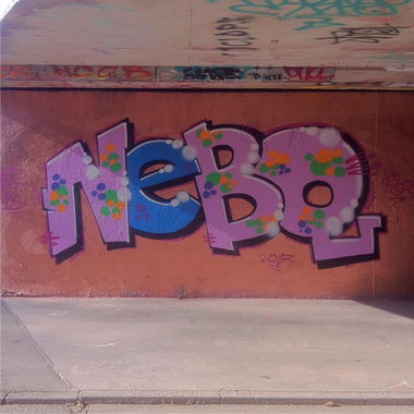 Graffiti Wall in Freiburg im breisgau - Photo by NebQ (2017)