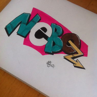 Graffiti Sketch - Photo by NebQ - NebQ (2016)
