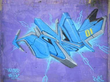 Graffiti Wall in Kula - Photo by Necro