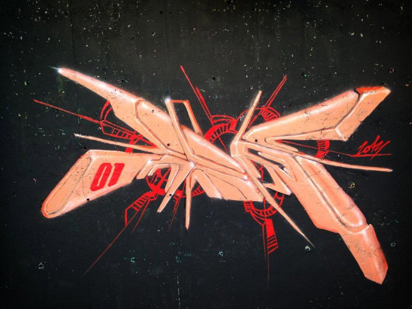Graffiti Wall in Kula - Photo by Necro