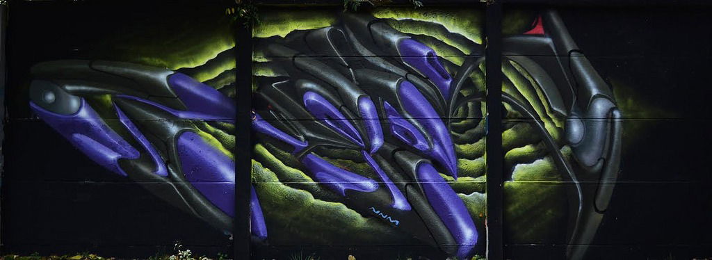 Graffiti Wall - Photo by Necronnm (2014)