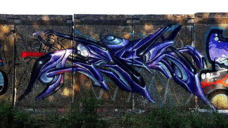 Graffiti Wall - Photo by Necronnm (2015)