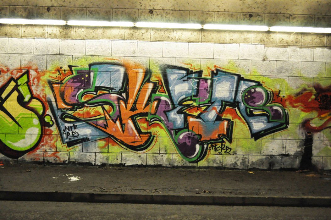 Graffiti in Timisoara - Photo by Neks - SKEN, NEKS, ZAM