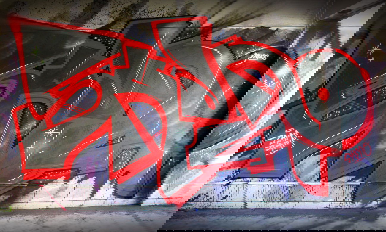 Graffiti Wall in Timi?oara - Photo by Neks - sken, skan, neks (2014)