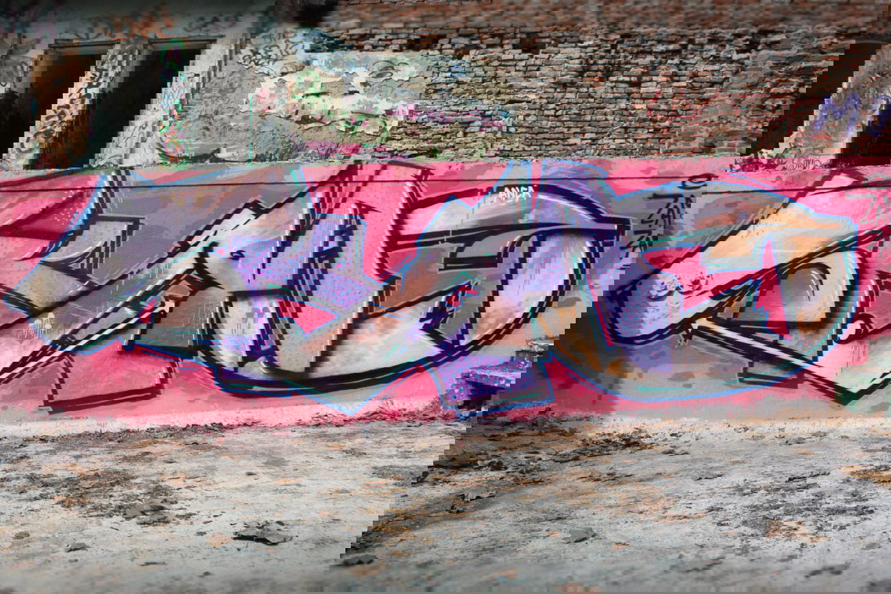 Graffiti Wall in Timi?oara - Photo by Neks - sken, skan, neks (2014)