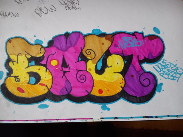 Graffiti Sketch - Photo by NeksOneTwo