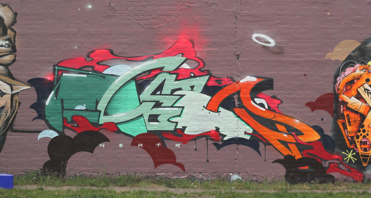 Graffiti Wall - Photo by NektariumC - Berlin, Rummelsburg, New (2016)