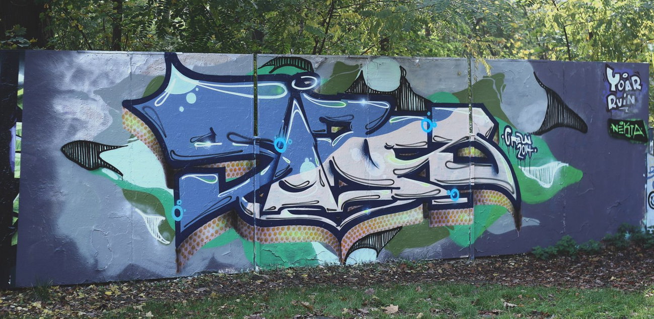 Graffiti Wall - Photo by NektariumC - Sars, nektar, style (2014)