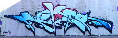 Graffiti Wall - Photo by NektariumC - sars, crew, berlin (2013)