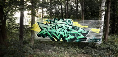 Graffiti Artwork - Photo by NektariumC - frischhalte, berlin, nekta (2014)