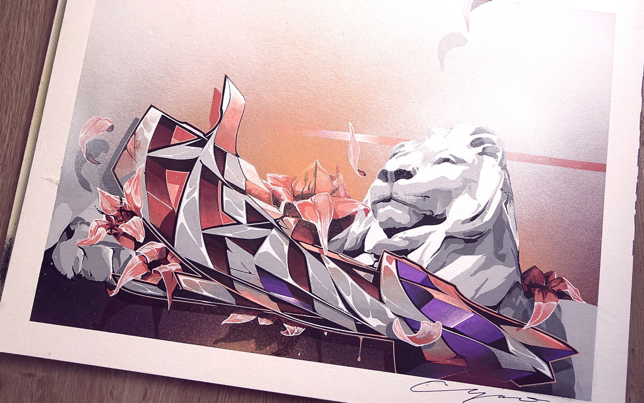 Graffiti Sketch - Photo by NektariumC - Berlin, style, opus (2018)