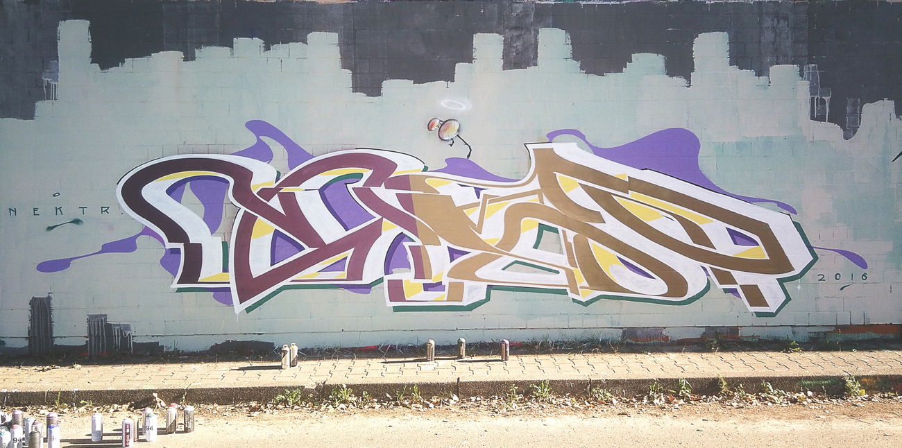 Graffiti Wall - Photo by NektariumC - nekar, berlin, germany (2016)