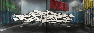 Graffiti Artwork - Photo by NektariumC - canvas, leinwand, nektar (2015)