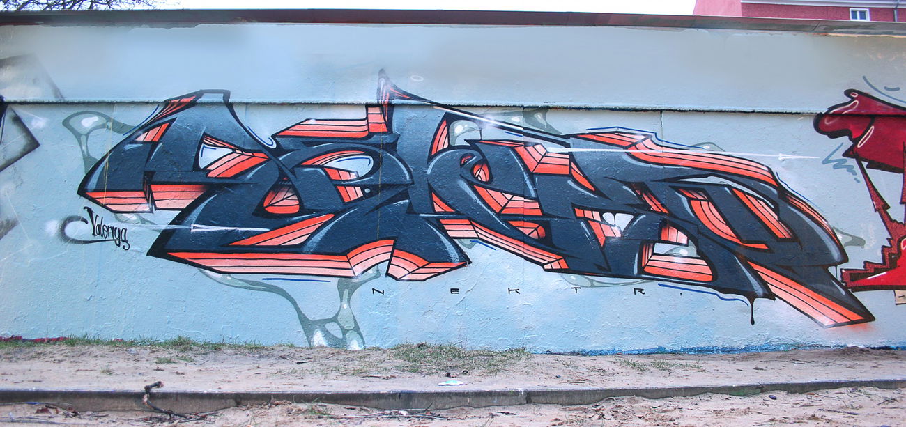 Graffiti Wall - Photo by NektariumC - nektar, berlin, kaisers (2017)