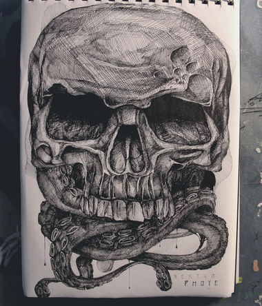 Graffiti Sketch - Photo by NektariumC - phote, nektar, berlin (2015)