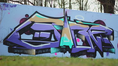 Graffiti Wall - Photo by NektariumC - nektar, gabe, 2015 (2015)