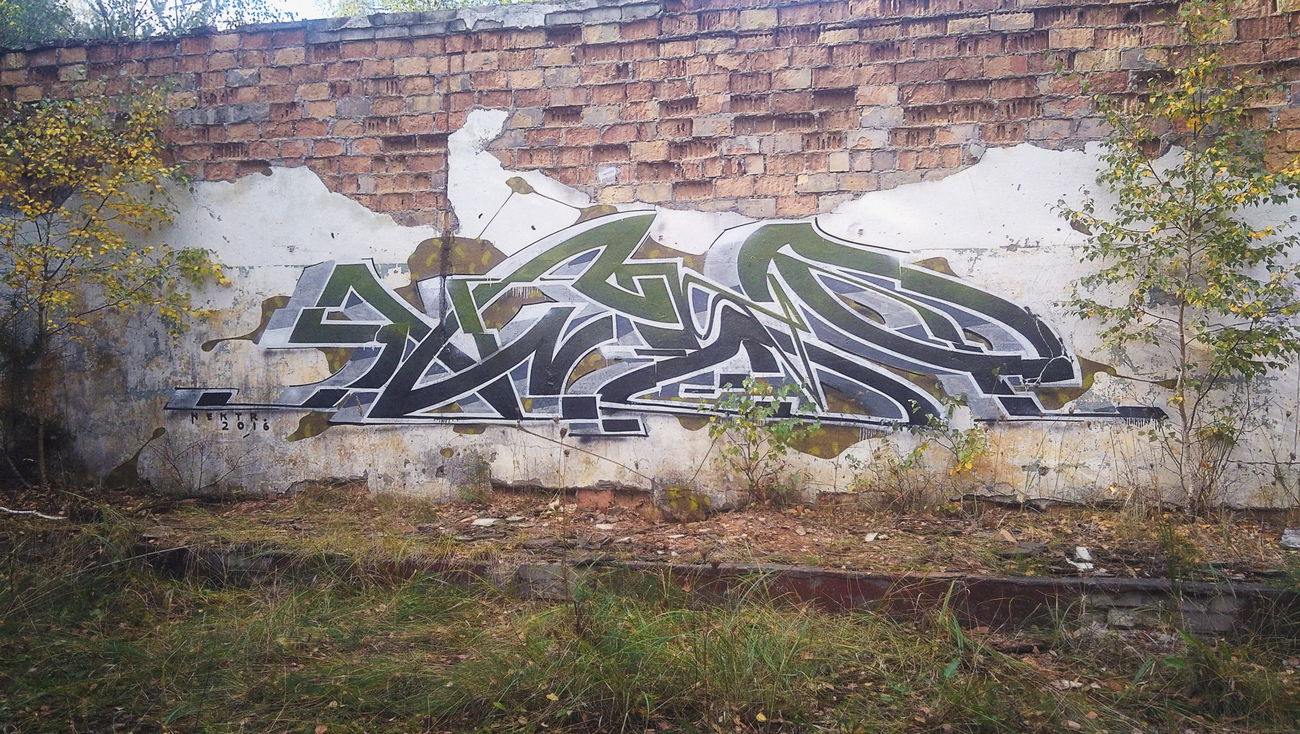 Graffiti Wall - Photo by NektariumC - Berlin, Brandenburg, Nektar (2016)