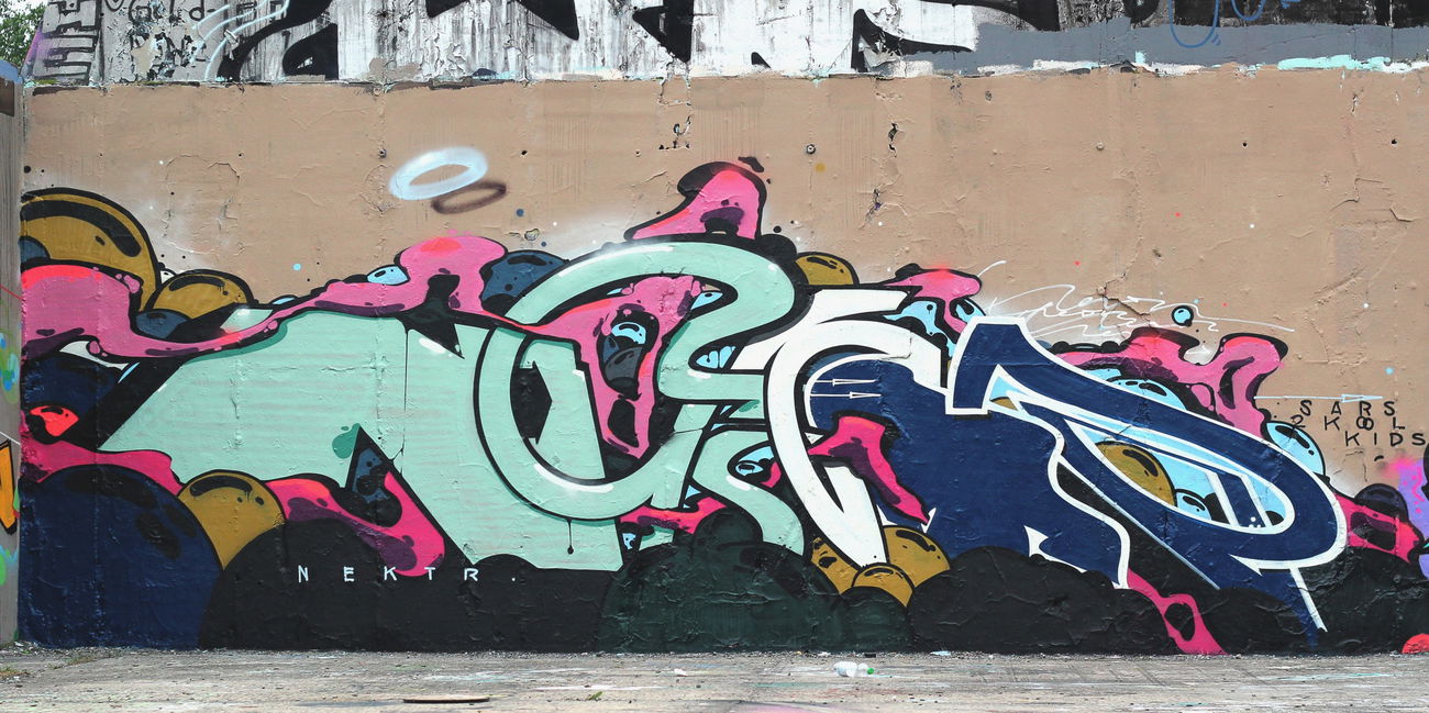 Graffiti Wall - Photo by NektariumC - Berlin, Nektar, Brandenburg (2016)