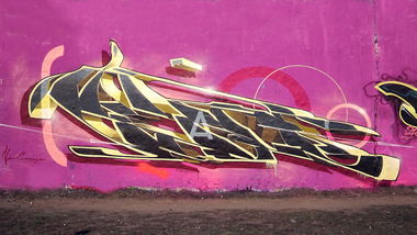 Graffiti Wall - Photo by NektariumC - cyao, shar, graffiti (2018)