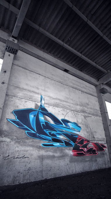 Graffiti Wall - Photo by NektariumC - berlin, style, colors (2018)