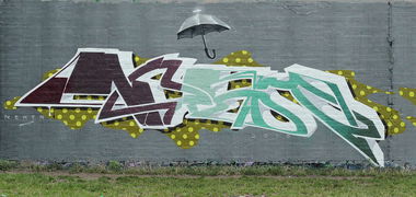 Graffiti Wall - Photo by NektariumC - Berlin, Brandenburg, Rummelsburg (2016)