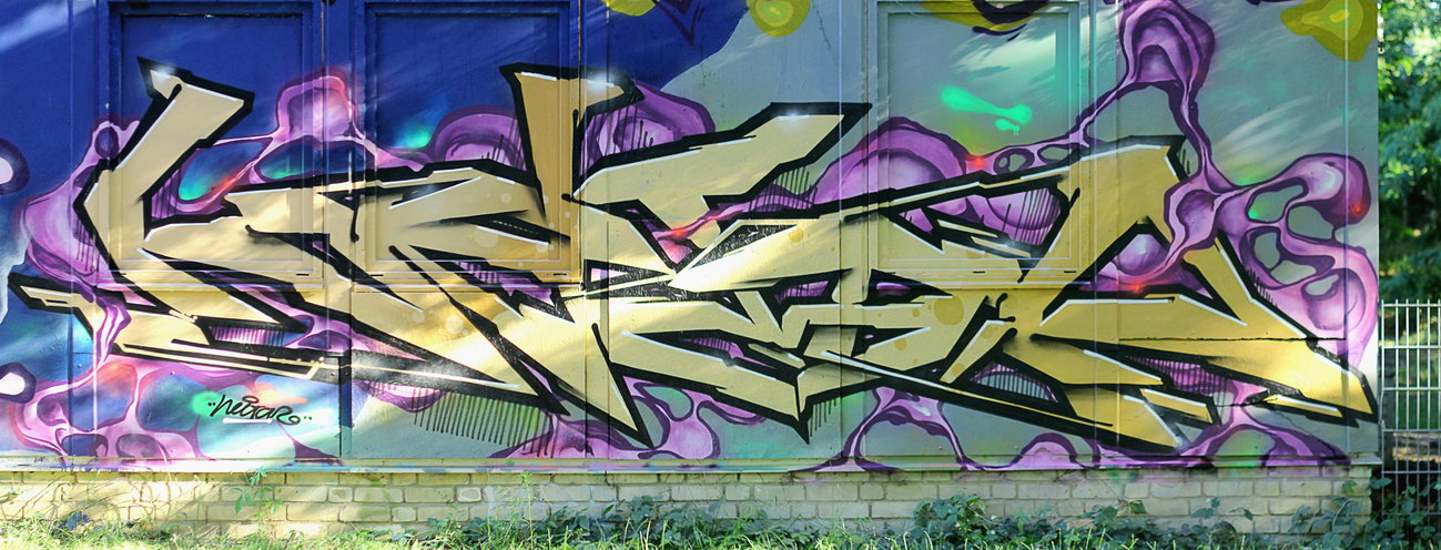 Graffiti Wall - Photo by NektariumC - nekta, berlin, whole (2015)