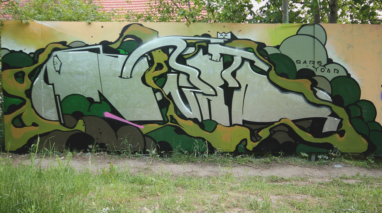 Graffiti Wall - Photo by NektariumC - nektar, berlin, brandenburg (2016)