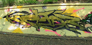 Graffiti Wall - Photo by NektariumC - Nektar, berlin, priesterweg (2015)