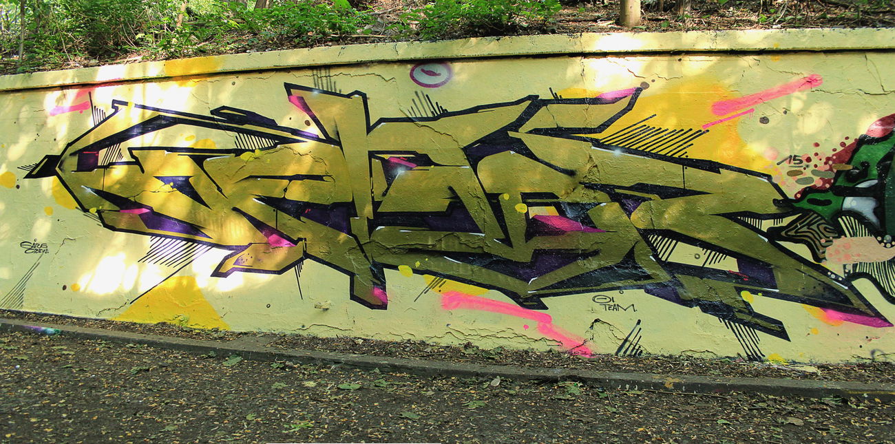 Graffiti Wall - Photo by NektariumC - Nektar, berlin, priesterweg (2015)