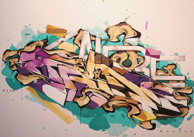 Graffiti Sketch - Photo by NektariumC - battle, nektar, sars (2016)