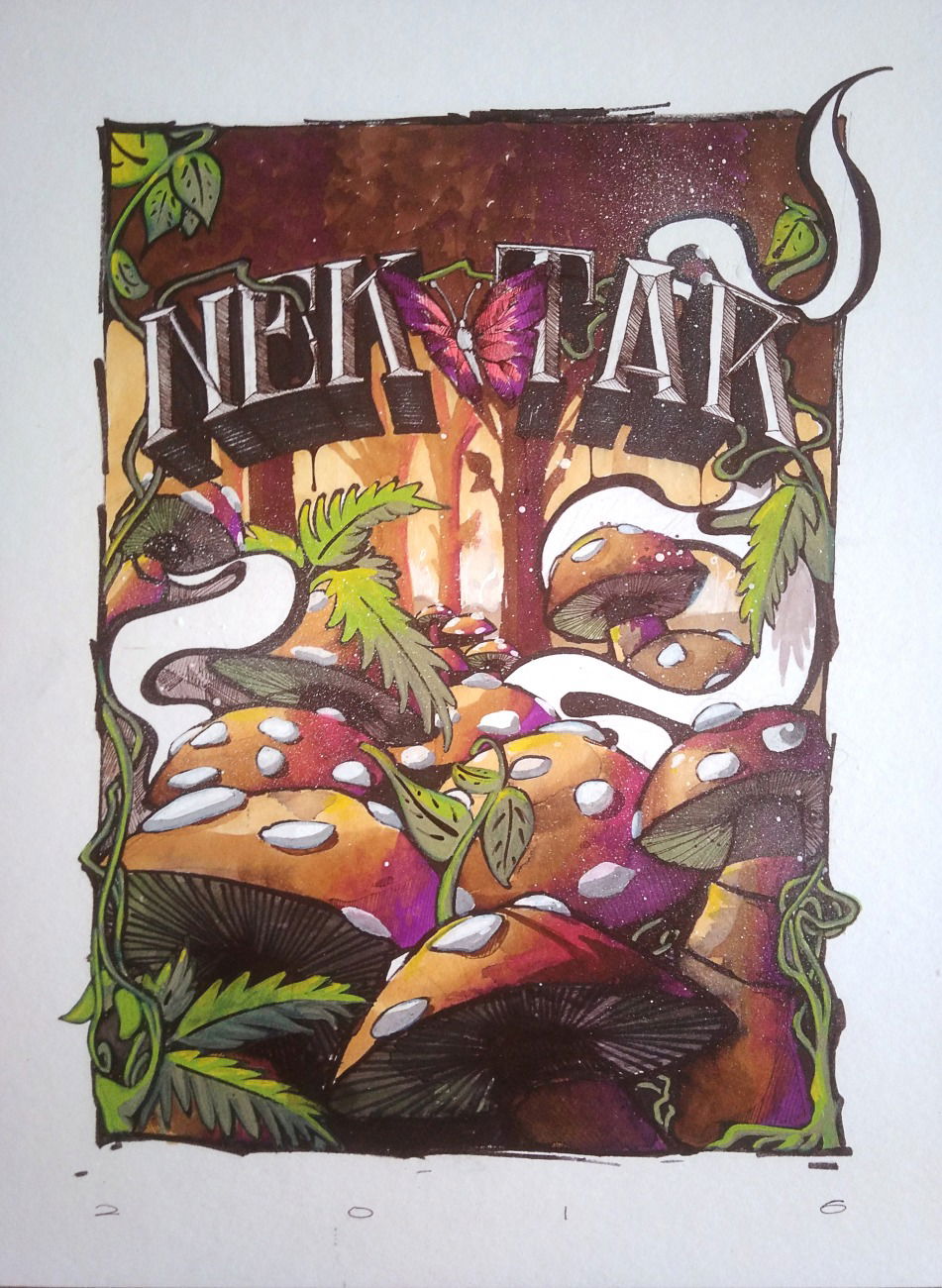 Graffiti Wall - Photo by NektariumC - berlin, graffiti, inspiration (2016)