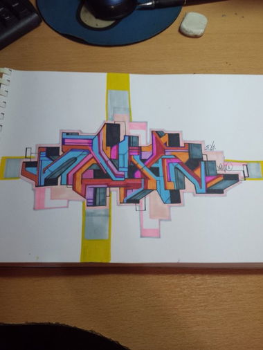 Graffiti Sketch - Photo by Neman532