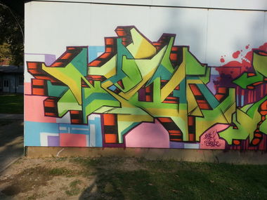 Graffiti Wall - Photo by Neman532 (2014)