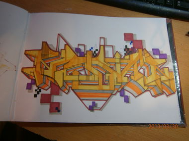 Graffiti Sketch - Photo by Neman532 (2013)